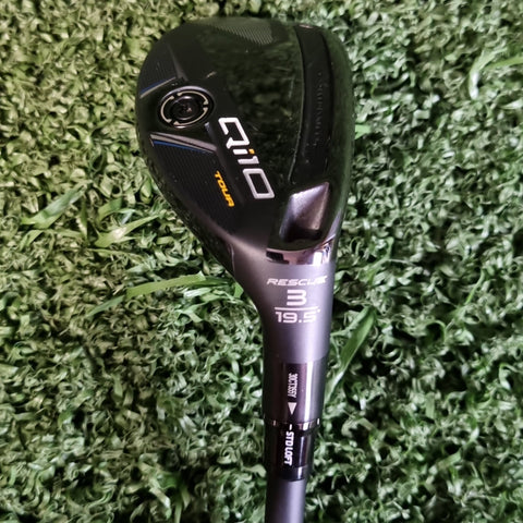 TaylorMade Qi10 Tour Rescue 19.5 Deg Stiff Ex demo (USED)