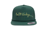 Lost Wedge™ Official Logo Retro Golf Hat Spruce Green