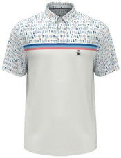 Original Penguin Eng. Broken Tees Novelty Print Polo (SH2023)