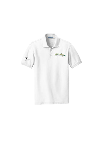 Lost Wedge™ Men's Core Classic Pique Polo White