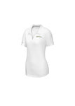 Lost Wedge™ Sport-Tek Ladies PosiCharge Tri-Blend Wicking Polo White