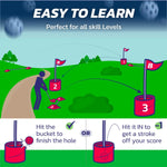 BucketGolf 6 Holes (NO CLUBS USE YOUR OWN OR ADD ON)