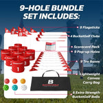 BucketGolf Pro Bundle (9 Holes)