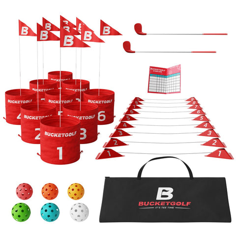 BucketGolf Pro Bundle (9 Holes)